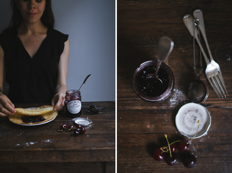 Buttermilk Crepes by Tanya Balyanitsa (more recipes on Honeytanie.com)