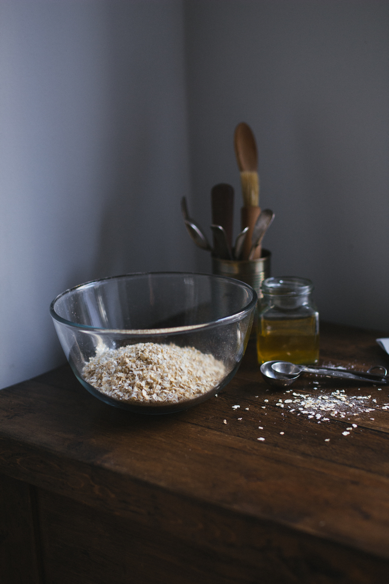 Nutty Basic Granola. Recipe and photograpy by Tanya Balyanitsa (more on Honeytanie.com)