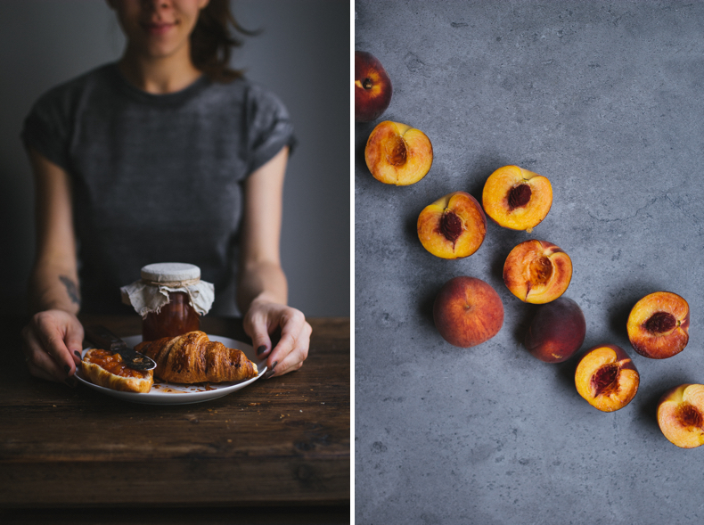 Peach Jam by Tanya Balyanitsa (more seasonal recipes on Honeytanie.com)
