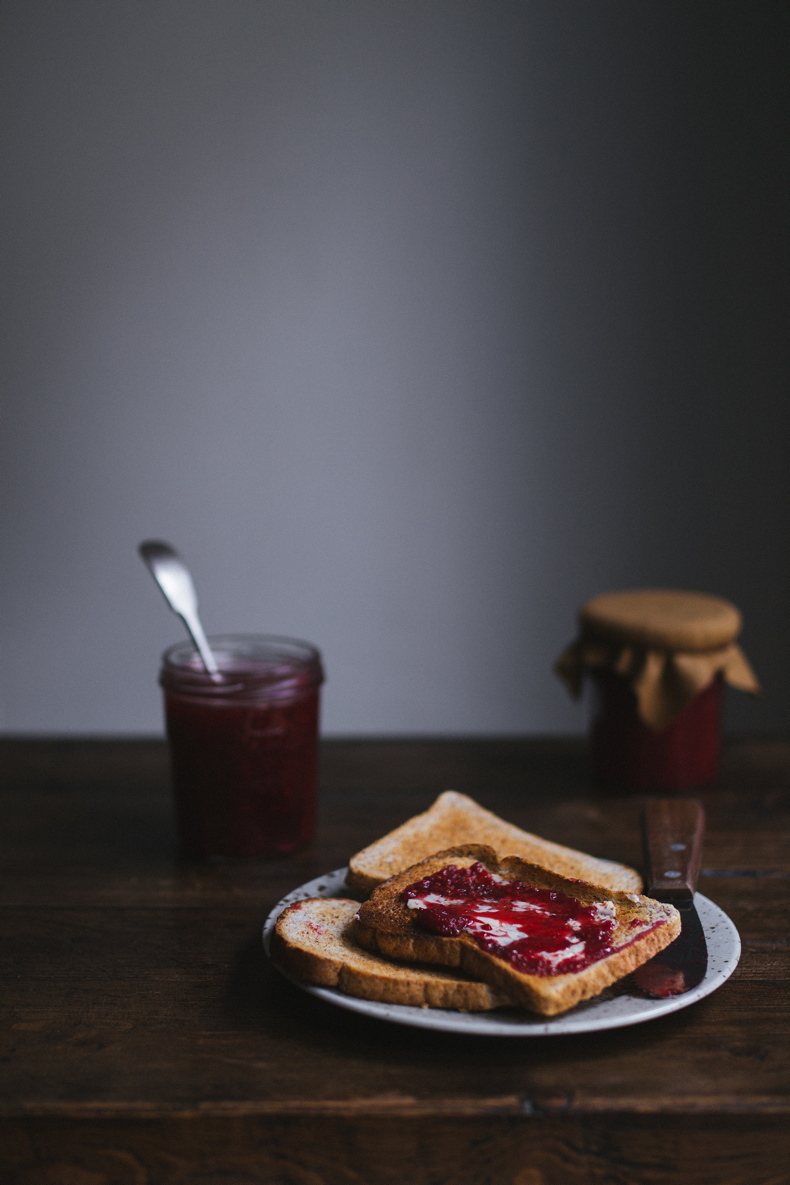 Raspberry & Ginger Jam by Tanya Balyanitsa (more recipes on Honeytanie.com)