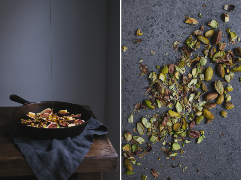 Honey Roasted figs with Pistachios by Tanya Balyanitsa (more recipes on Honeytanie.com)