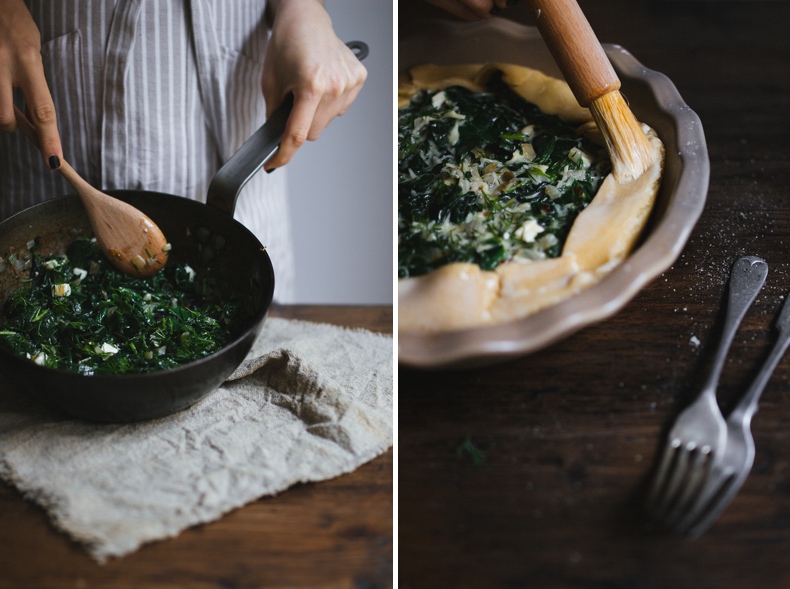 Spinach-feta-pie
