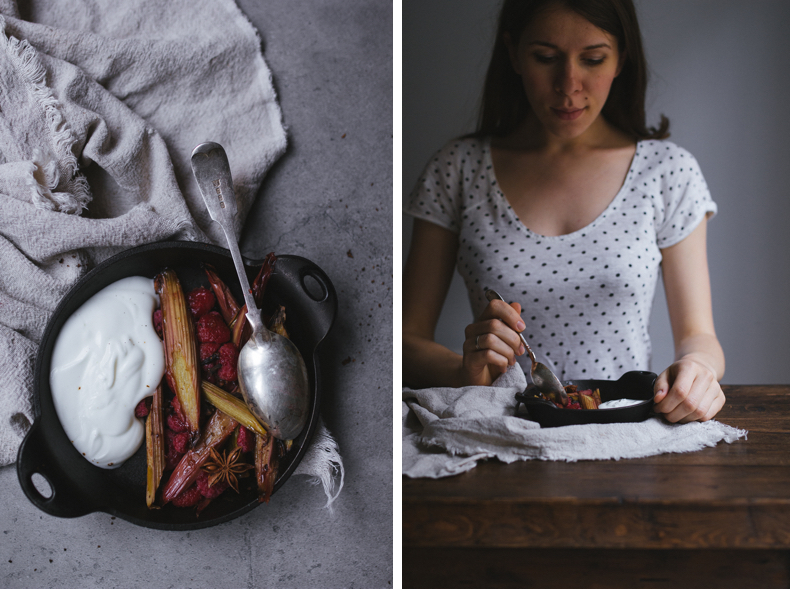 Roasted Rhubarb