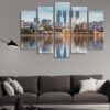 1275 - Nature 5 Panel Canvas Art Wall Decor