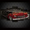 1949 Leadsled Mercury - Automative 5 Panel Canvas Art Wall Decor