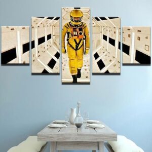 2001: A Space Odyssey Movie - 5 Panel Canvas Art Wall Decor