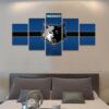 2017 Minnesota Timberwolves - Sport 5 Panel Canvas Art Wall Decor