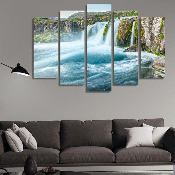 4091 - Nature 5 Panel Canvas Art Wall Decor 4091 - Nature 5 Panel Canvas Art Wall Decor