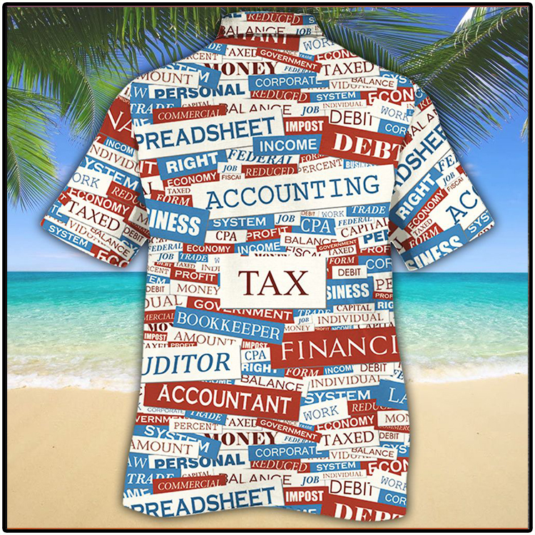 Accounting Text Gift Hawaiian Shirt Accounting Text Gift Hawaiian Shirt