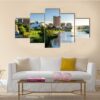 Adelaide City View - Nature 5 Panel Canvas Art Wall Decor
