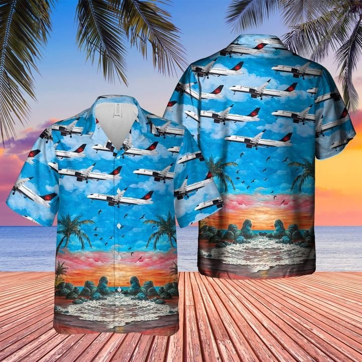 Air Canada Airbus A220300 Hawaiian Shirt Air Canada Airbus A220300 Hawaiian Shirt