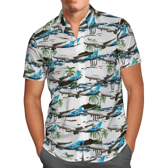 Air Transat Airbus A330-243 Hawaiian Shirt Air Transat Airbus A330-243 Hawaiian Shirt