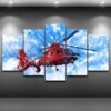 Aircraft 02- Aircraft 5 Panel Canvas Art Wall Decor
