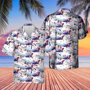 Airlines Airbus A330-243 Short Sleeve Hawaiian Shirt