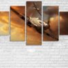 Airplane Aircraft - Airplane 5 Panel Canvas Art Wall Decor