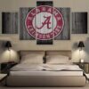 Alabama Crimson Tide Sports - Sport 5 Panel Canvas Art Wall Decor