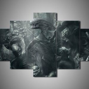 Alien Covenant 2 - Movie 5 Panel Canvas Art Wall Decor