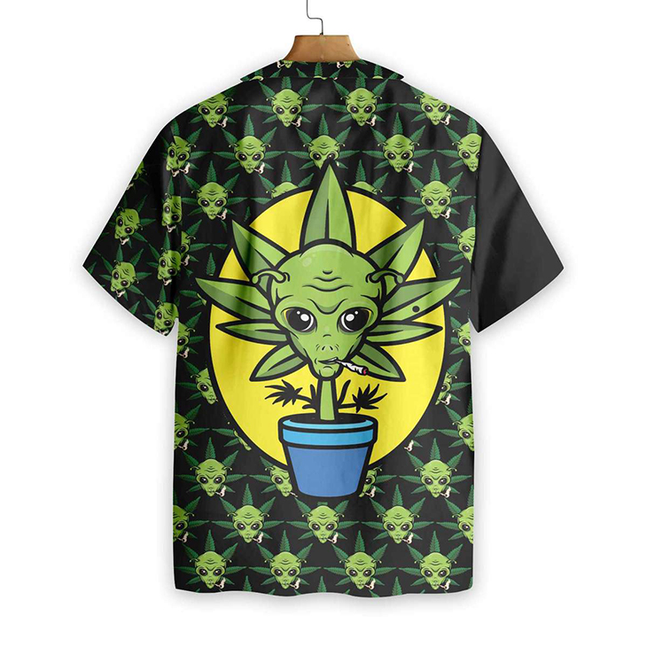 Alien Don’T Panic It’S Organic Hawaiian Shirt- Limited Edition Alien Don’T Panic It’S Organic Hawaiian Shirt- Limited Edition