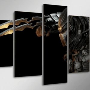Alien Vs. Predator - Movie 5 Panel Canvas Art Wall Decor