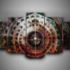 All That Remains - Music 5 Panel Canvas Art Wall Decor