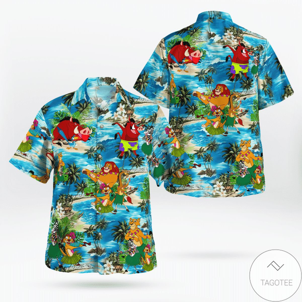 Aloha Hakuna Matata Hula Dancing Hawaiian Shirt Aloha Hakuna Matata Hula Dancing Hawaiian Shirt