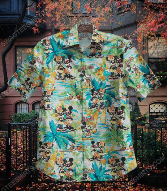Aloha Mickey Mouse Surfing Summer Vacation Hawaiian Shirt Aloha Mickey Mouse Surfing Summer Vacation Hawaiian Shirt