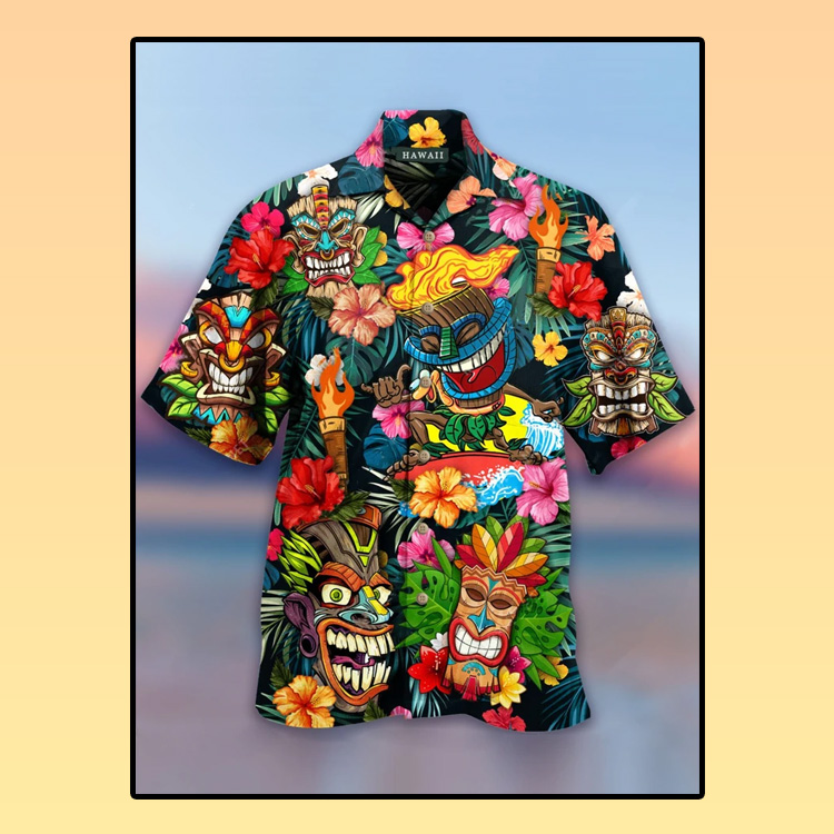 Aloha Tiki Hawaiian Shirt Aloha Tiki Hawaiian Shirt
