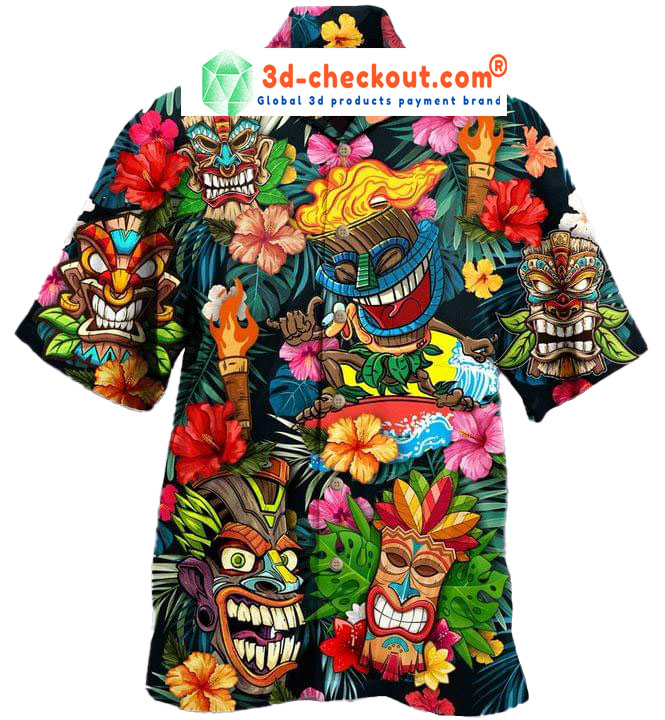 Aloha Tiki Tiki Unisex Hawaiian Shirt Aloha Tiki Tiki Unisex Hawaiian Shirt