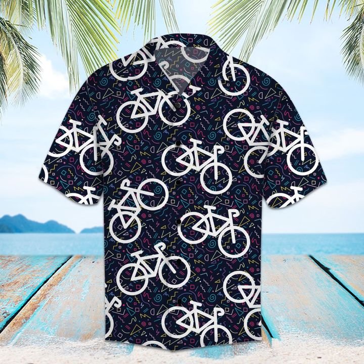 Amazing Biking Hawaiian Shirt Summer Button Up Amazing Biking Hawaiian Shirt Summer Button Up