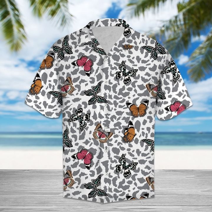 Amazing Butterflies Hawaiian Shirt Summer Button Up Amazing Butterflies Hawaiian Shirt Summer Button Up