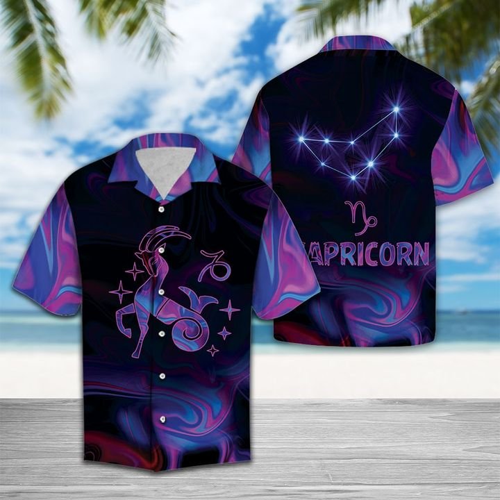 Amazing Capricorn Horoscope Hawaiian Shirt Summer Button Up Amazing Capricorn Horoscope Hawaiian Shirt Summer Button Up