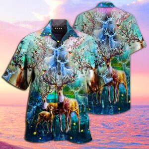Amazing Deer Hawaiian Shirt