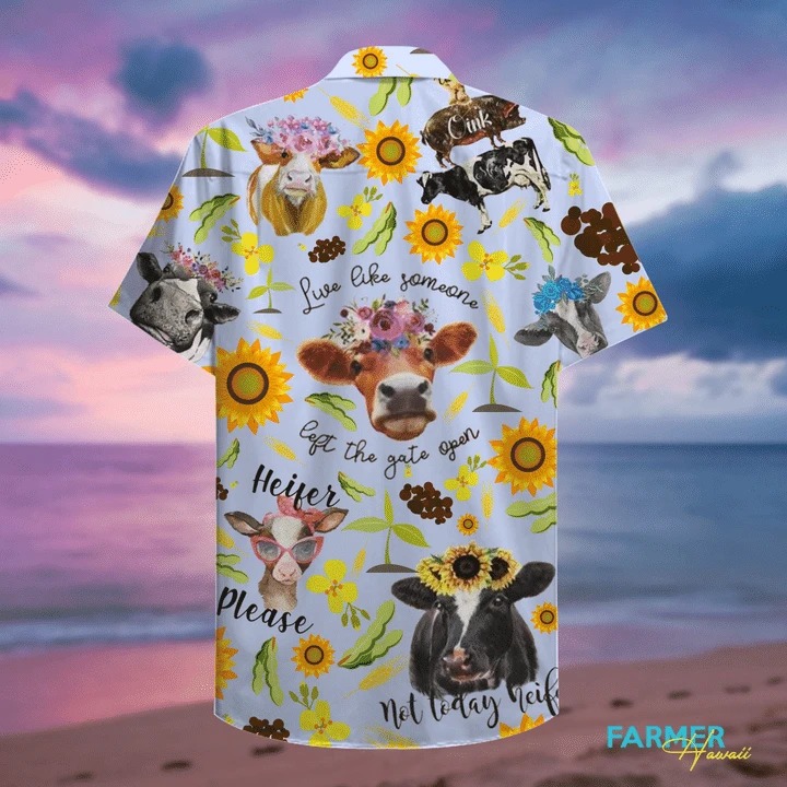 Amazing Farm Heifer Lover Hawaiian Shirt Amazing Farm Heifer Lover Hawaiian Shirt