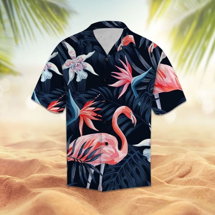 Amazing Flamingo Hawaiian Shirt Summer Button Up Amazing Flamingo Hawaiian Shirt Summer Button Up