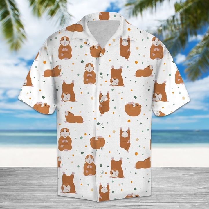 Amazing Hamsters Hawaiian Shirt Summer Button Up Amazing Hamsters Hawaiian Shirt Summer Button Up