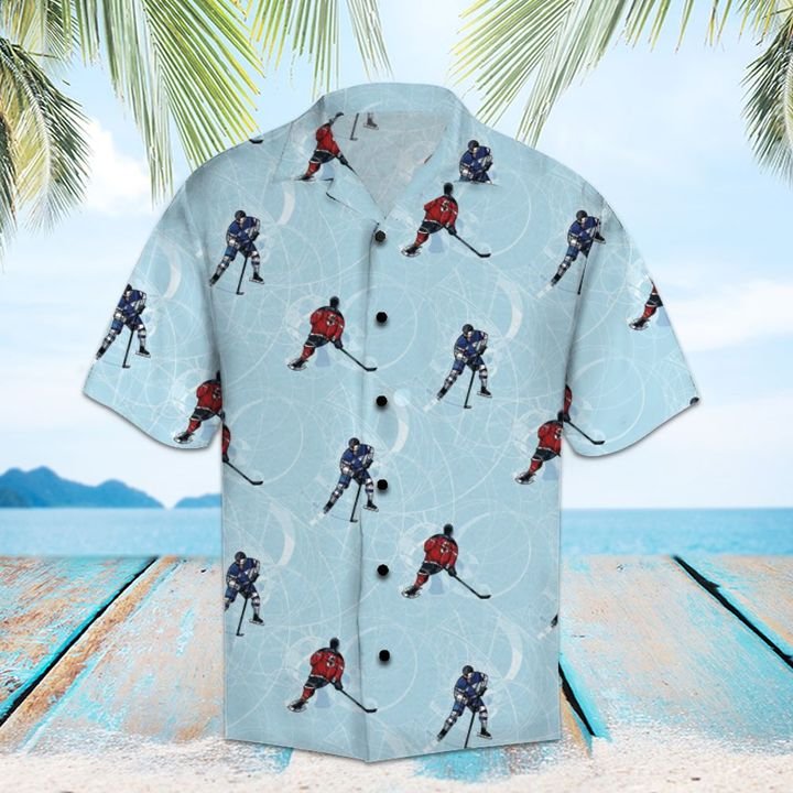 Amazing Hockey Hawaiian Shirt Summer Button Up Amazing Hockey Hawaiian Shirt Summer Button Up