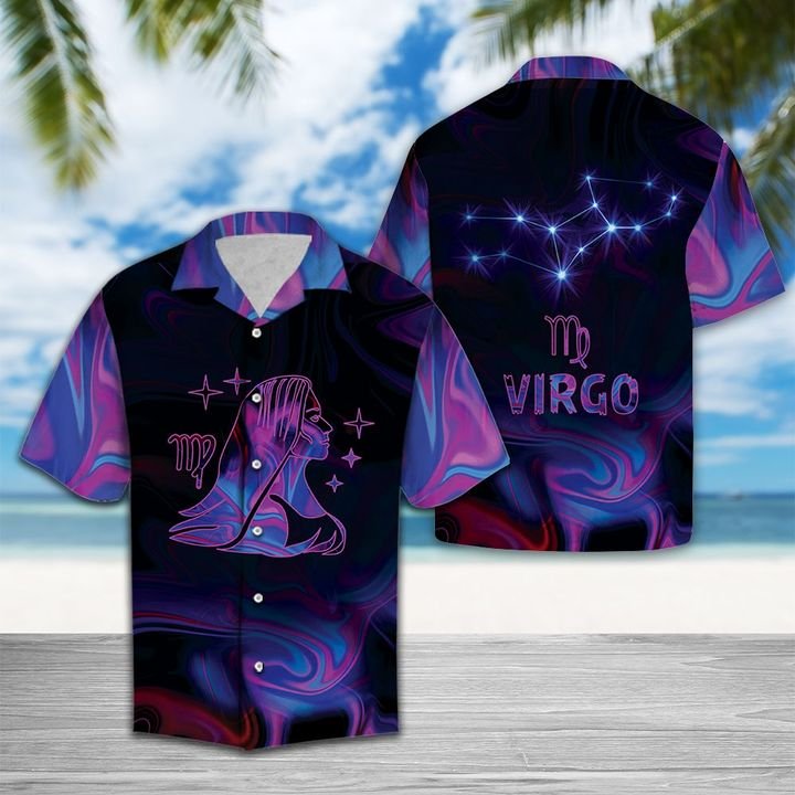 Amazing Virgo Horoscope Hawaiian Shirt Summer Button Up Amazing Virgo Horoscope Hawaiian Shirt Summer Button Up