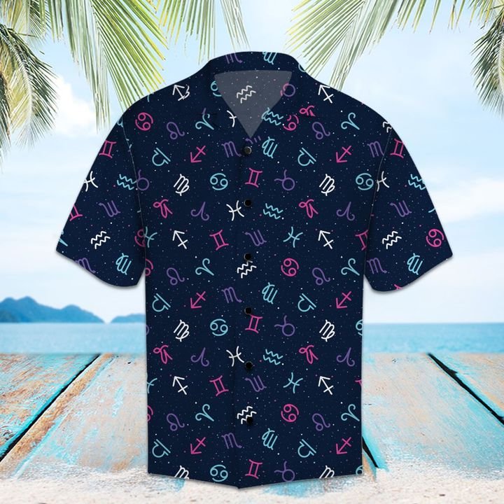 Amazing Zodiac Hawaiian Shirt Summer Button Up Amazing Zodiac Hawaiian Shirt Summer Button Up