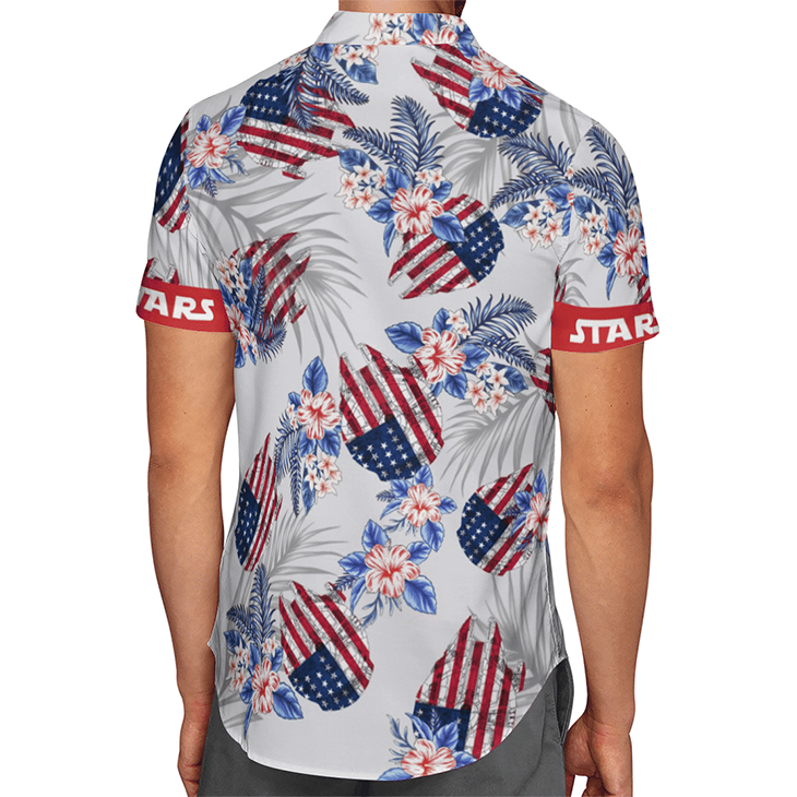 American Flag Star Wars Hawaiian Shirt American Flag Star Wars Hawaiian Shirt