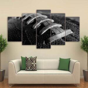 American Football 2 - Sport 5 Panel Canvas Art Wall Decor