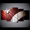 American Football - Sport 5 Panel Canvas Art Wall Decor