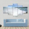 An Image Of Niagara Falls From The Canadian Side - Nature 5 Panel Canvas Art Wall Decor
