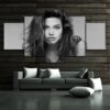 Angelina Jolie - Famous Person 5 Panel Canvas Art Wall Decor
