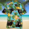 Angus Cattle Pineapple Hawaiian Shirt