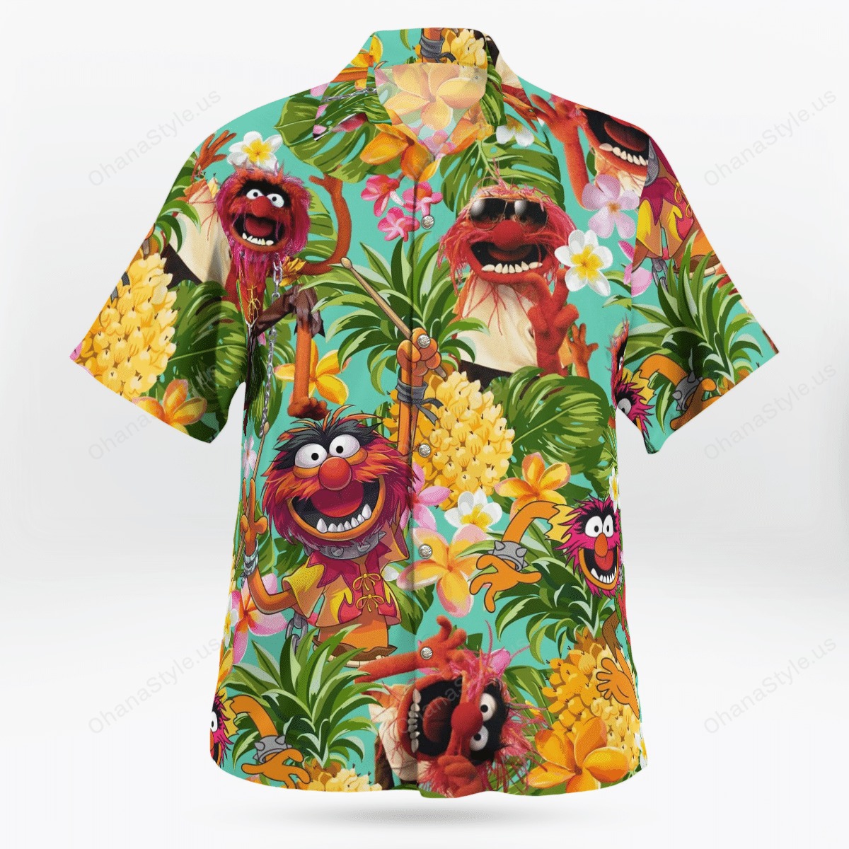 Animal Muppet Pineapple Hawaiian Shirt Animal Muppet Pineapple Hawaiian Shirt