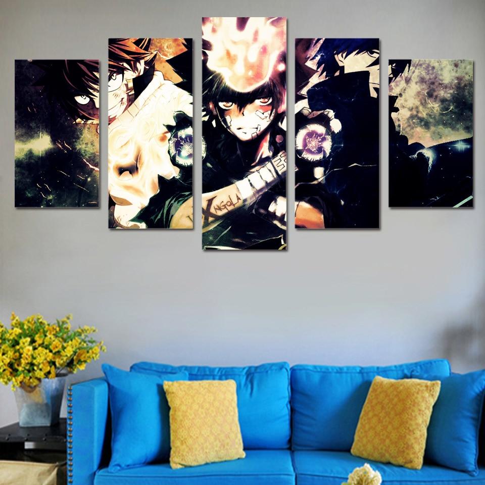 Animation Naruto Partners - Anime 5 Panel Canvas Art Wall Decor Animation Naruto Partners - Anime 5 Panel Canvas Art Wall Decor