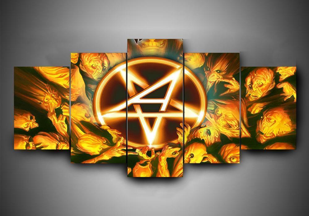 Anthrax - Music 5 Panel Canvas Art Wall Decor Anthrax - Music 5 Panel Canvas Art Wall Decor