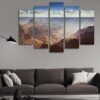 Anyon Panoramic View Usa - Nature 5 Panel Canvas Art Wall Decor