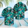 Appaloosa Green Tropical Hawaiian Shirt Summer Button Up