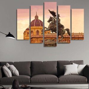 Archduke Charles Erzherzog Karl - Nature 5 Panel Canvas Art Wall Decor